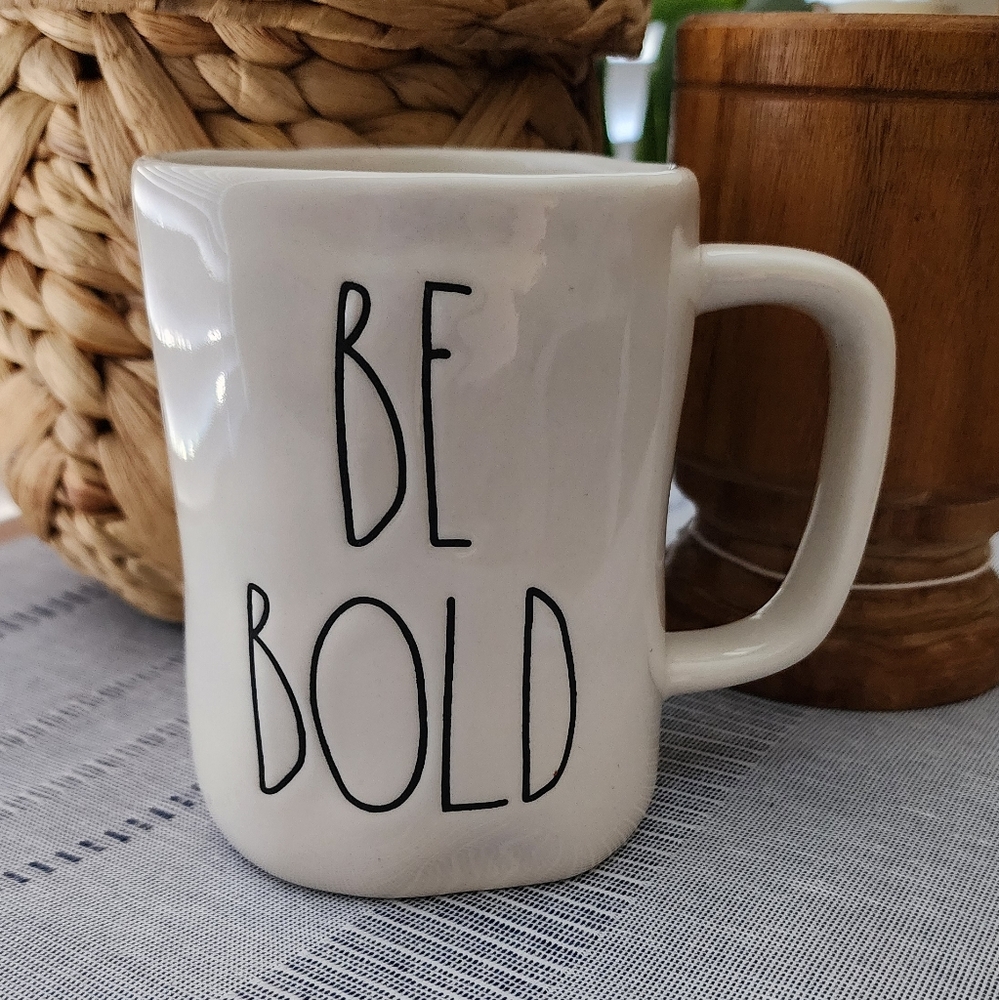 RAE DUNN Be Bold Coffee Mug
